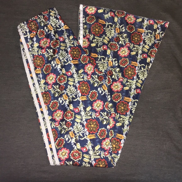 adidas bell bottom pants